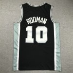 NBA 10 Rodman Spurs M&N Maillot 1993-94 HWC noir